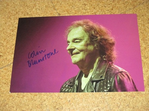 Colin blunstone autografo - blunstone,
