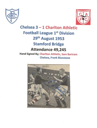 Frank blunstone chelsea - frank, &