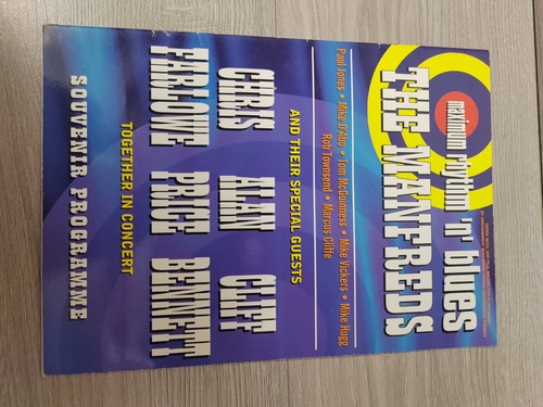 Signed tour programme the - tour, programme: