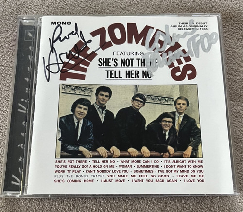 Autografato the zombies - cd,