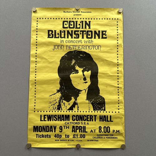 Colin blunstone poster - colin,